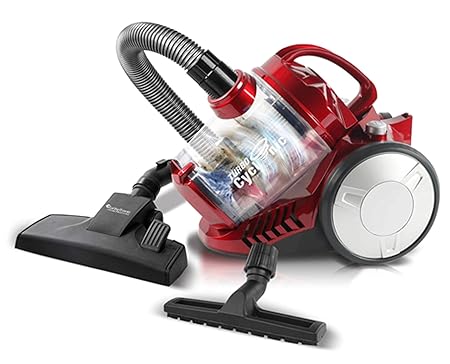 TurboTronic Staubsauger beutellos, starker Bodenstaubsauger 900W Parketbodendüse