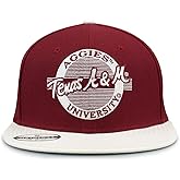 The Game NCAA Licensed, Texas A&m Aggies Flat Brim Snapback Hat