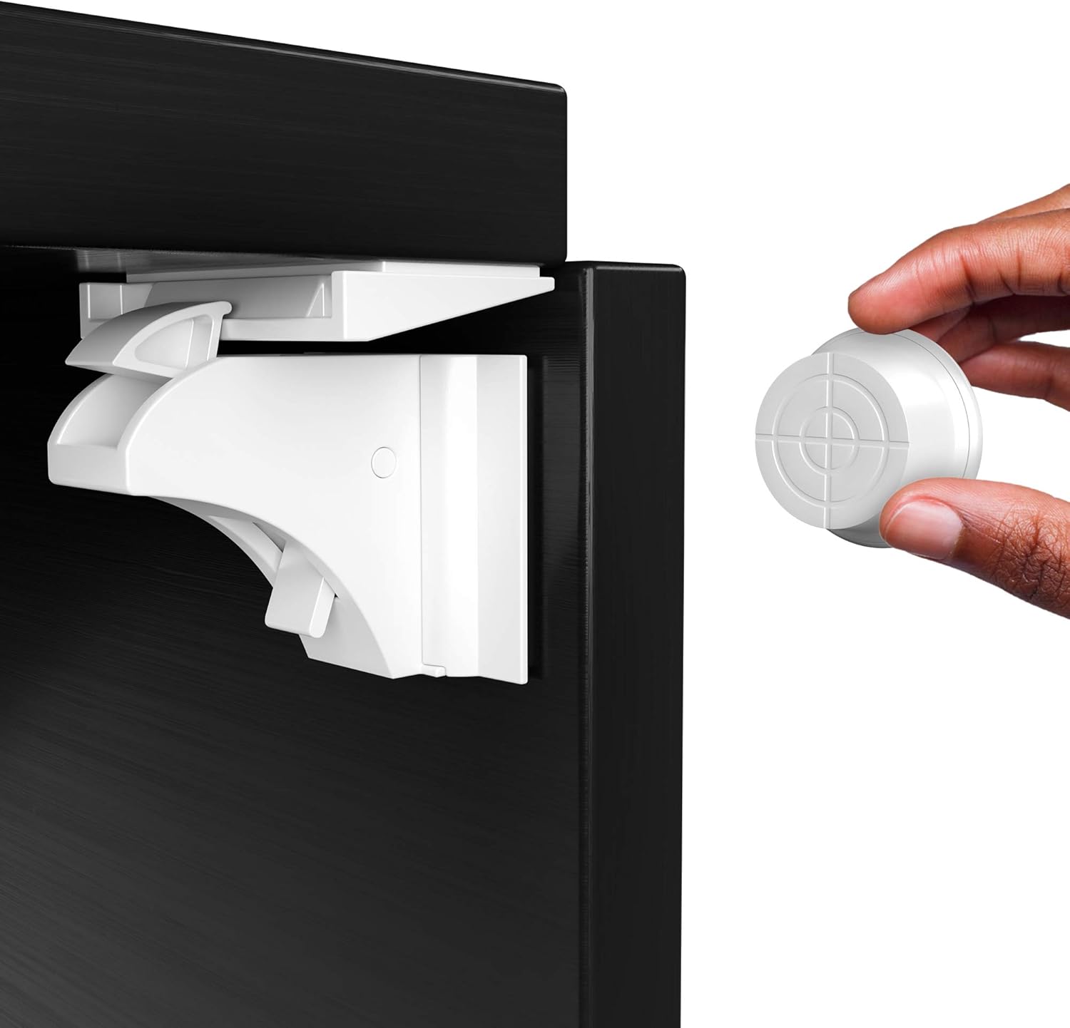 Skyla Homes Magnetic Cabinet Locks 12 Pack Best Baby Proofing Lock For Kitchen Cabinet Drawer Cupboard Child Safety No Tool Or Drill Cabinets Door Locking Magnetic Latches Kit Amazon Ca Baby