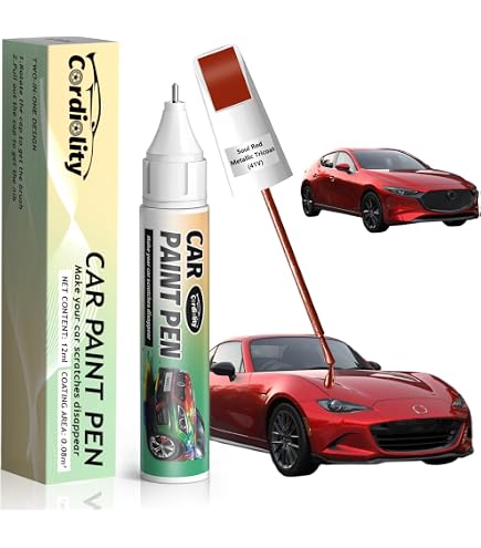 Amazon.com: Car Touch Up Paint Soul Red Metallic Tricoat(41V) for