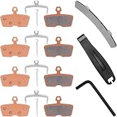 4-Piston Sintered Metal MTB Bike Brake Pads DH AM Electric Scooter E-Bike | Compatible with SRAM Code,Code R,Code RSC and Guide G2 RE/DB8/DB6/DB4 Brake Pads for Mountain Bike