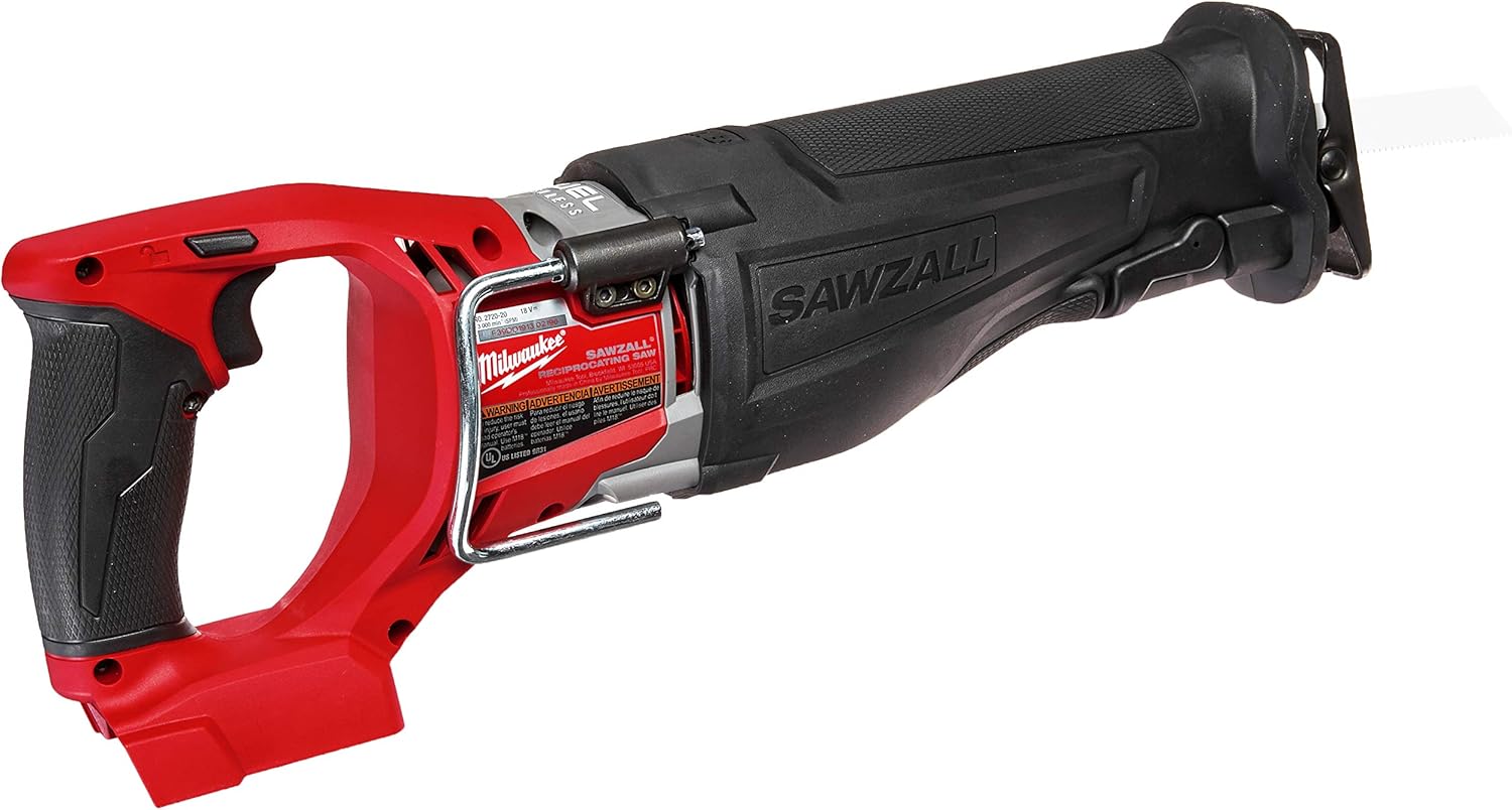 Milwaukee 2720-20 M18 SAWZALL Reciprocating (Bare) - Power Reciprocating Saws - 