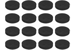 MECCANIXITY 16 Pcs Single Sided Speaker Isolation Feet Pads, 50mmx10mm Non Slip Foam Shock Absorption Base Pad Amplifier Stan
