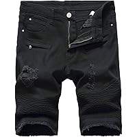 distressed jeans shorts mens