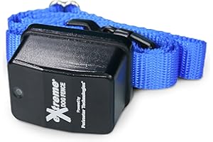 Extreme Dog Fence Stubborn Dog Fence Dog Collar with Large and Medium Set of Contacts for Dogs That Need Stronger Correction Levels Than The Active Collars
