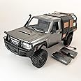 MN82S RC Crawler 1/12 Scale Remote Control Rock Crawler RC Truck 4x4 | Toyota Land Cruiser All Terrain Car Off-Road RTR 280 M