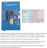 Kuuleyn 5-Inch HDMI LCD Screen 800x480 Resistive Touch Display for Raspberry Pi view 7
