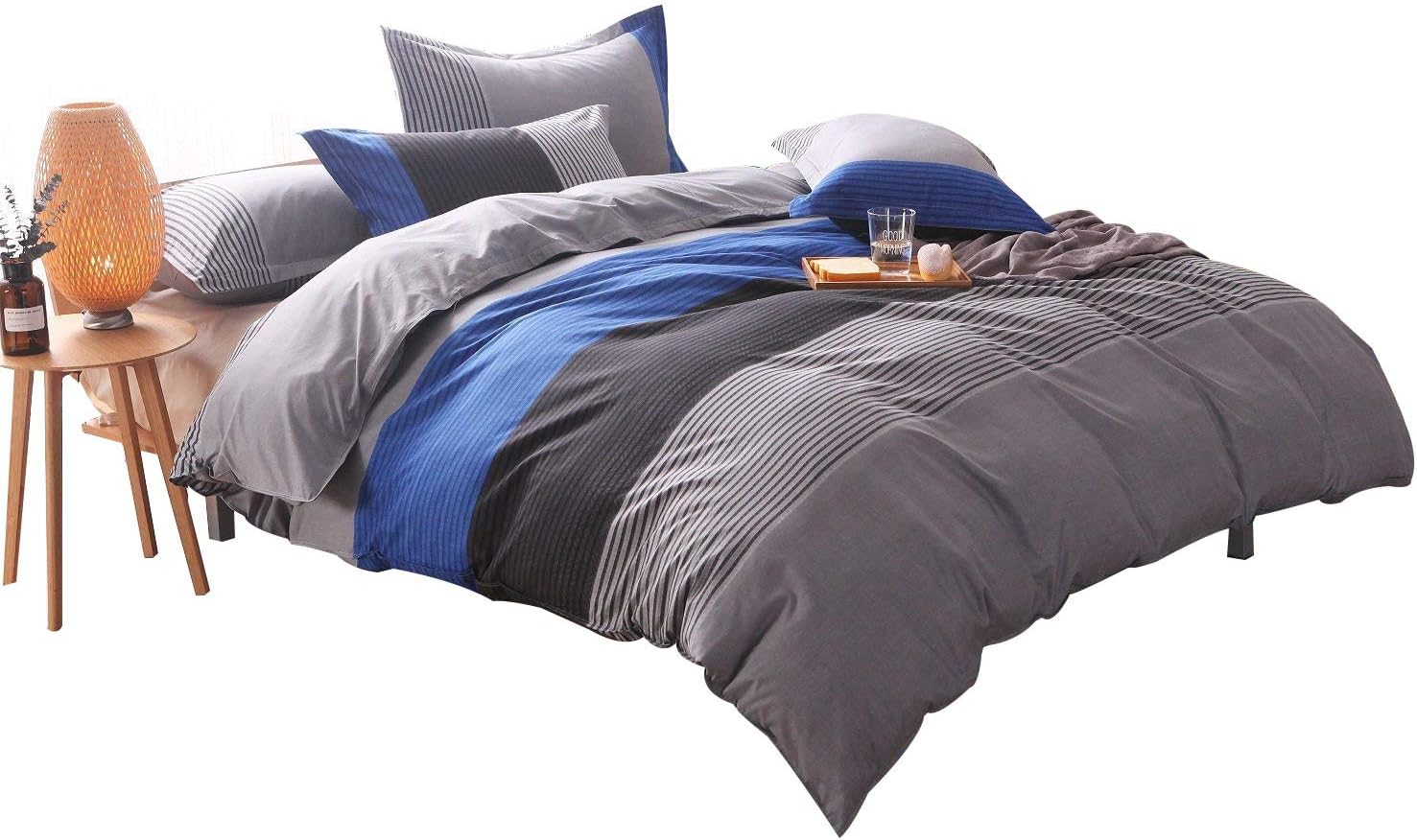 boys striped bedding