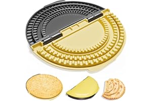 Aoipend Tortilla Sealer,Tacos tortilla crimper Maker Large,Removable & Adjustable Crust,Quesadilla Maker for 6''-8''-10 Wraps