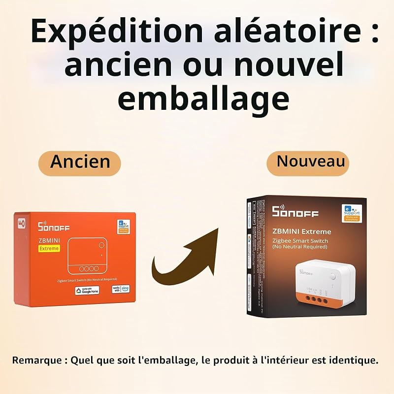 ZBMINIL2 Interrupteur Zigbee, Sans Neutre, Module Relais Mini pour Lumière, Contrôle 2 Voies, Compatible Alexa & Google Home, Hub Zigbee requis