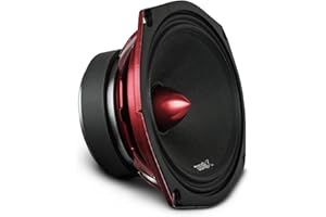 DS18 PRO-X694 BM Loudspeaker - 6x9, Midrange, Red Aluminum Bullet, 550W Max, 275W RMS, 4 Ohms - Premium Quality Audio Door Sp