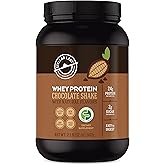 Stellar Labs Whey Protein Powder with BCAA's & Whey Isolate | Certified Low FODMAP, Non GMO, Gluten Free, Low Carb, Keto, with Stevia | All Natural Lean Post Workout Shakes | Chocolate