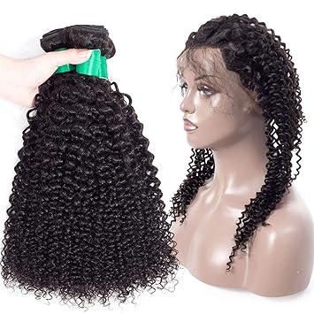Amazon Com Hanbingpo Malaysian Kinky Curly Hair Bundles With