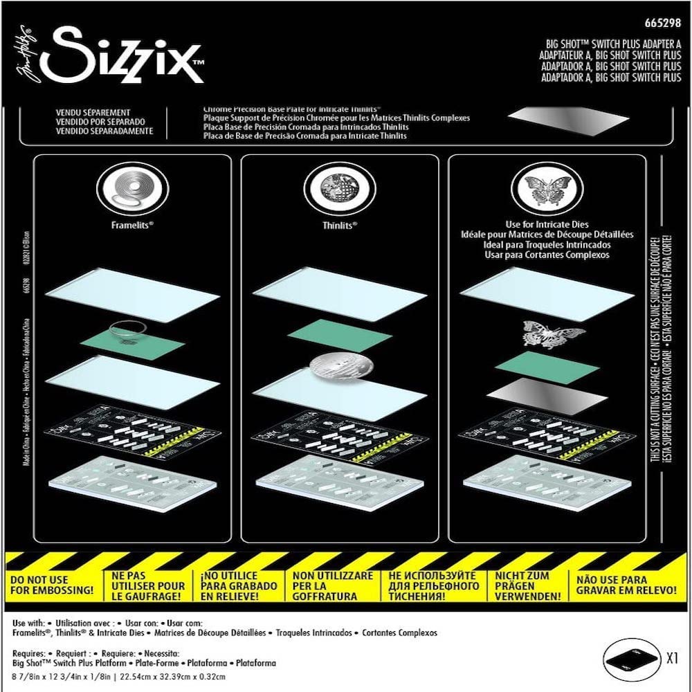 Big Shot Switch Plus Accessory Adapter A, Standard inspired by Tim Holtz