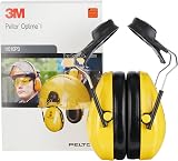3M PELTOR Optime I Earmuffs 26 dB Yellow Helmet Mounted H510P3E-405-GU view 7