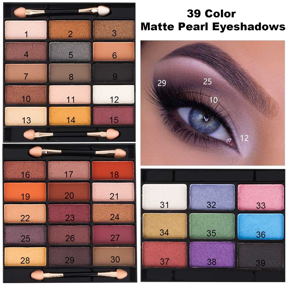 58 colors Professional Makeup Kit