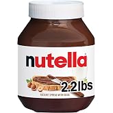 Nutella Creamy Hazelnut Spread with Cocoa, 35.3 oz | Nutella spread is a breakfast favorite for toast and pancakes, on desserts and with snacks