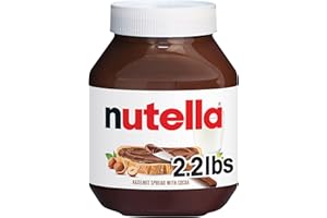 Nutella Hazelnut Spread With Cocoa For Breakfast, 35.3 Oz Jar