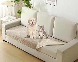 LPMOERA Waterproof Reversible Couch Sofa Cover
