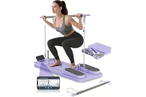 2026 Upgraded Pilates Board,Pilates Reformer for Home Gym Pilates Board , Pilates Machine is Abs Workout Equipment,Core Worko