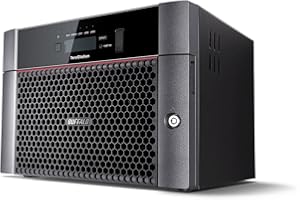 BUFFALO TeraStation 5810DN Desktop NAS 32TB (4x8TB) with HDD NAS Hard Drives Included 10GbE / 8 Bay/RAID/iSCSI/NAS/Storage Server/NAS Server/NAS Storage/Network Storage/File Server