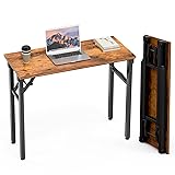 TEMI Small Computer Desk Folding Table