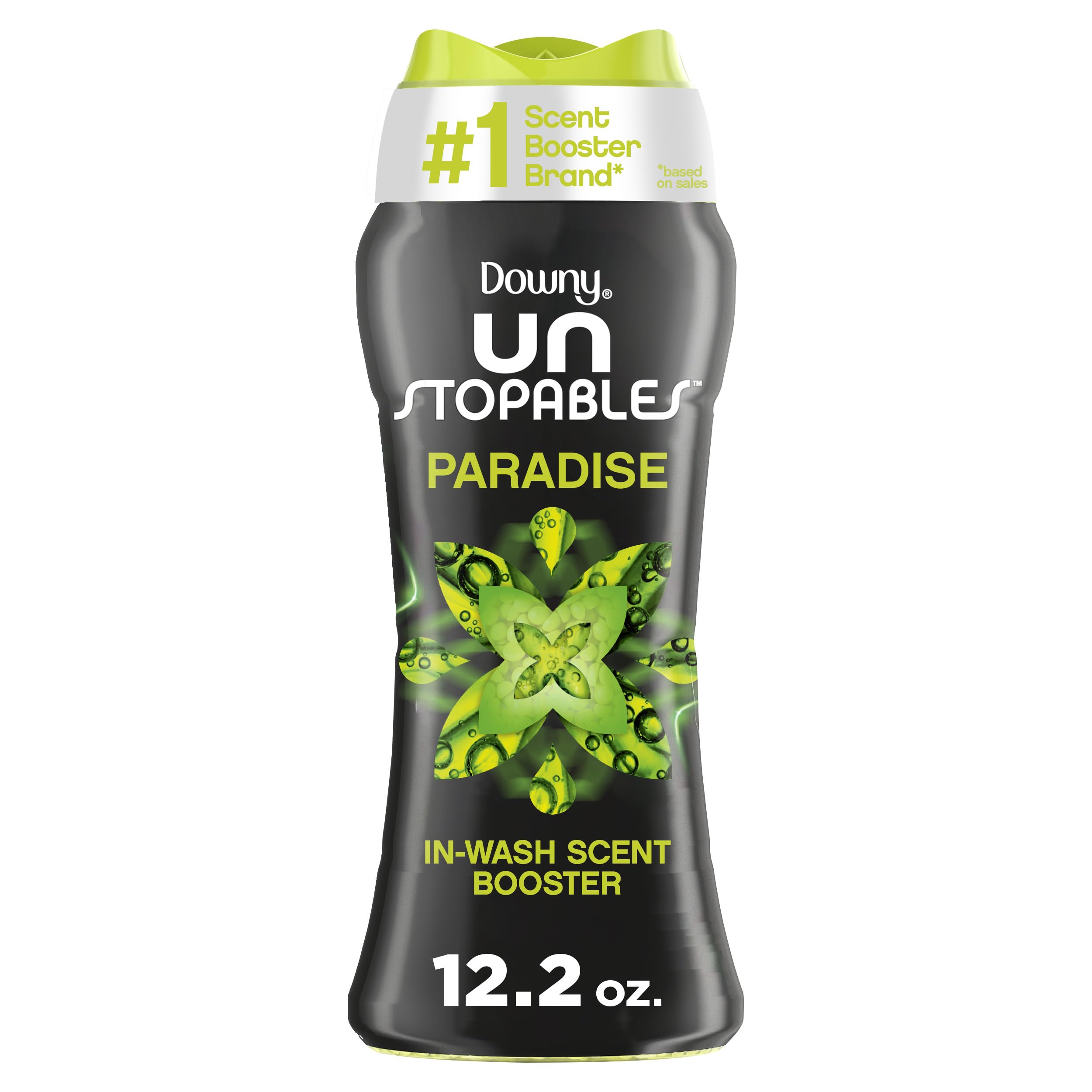 Downy Unstopables In Wash Scent Booster Beads, Paradise Scent, 12.2 oz, Laundry Beads for Odor Protection, Downy Scent Booster Beads, Laundry Scent Boosters