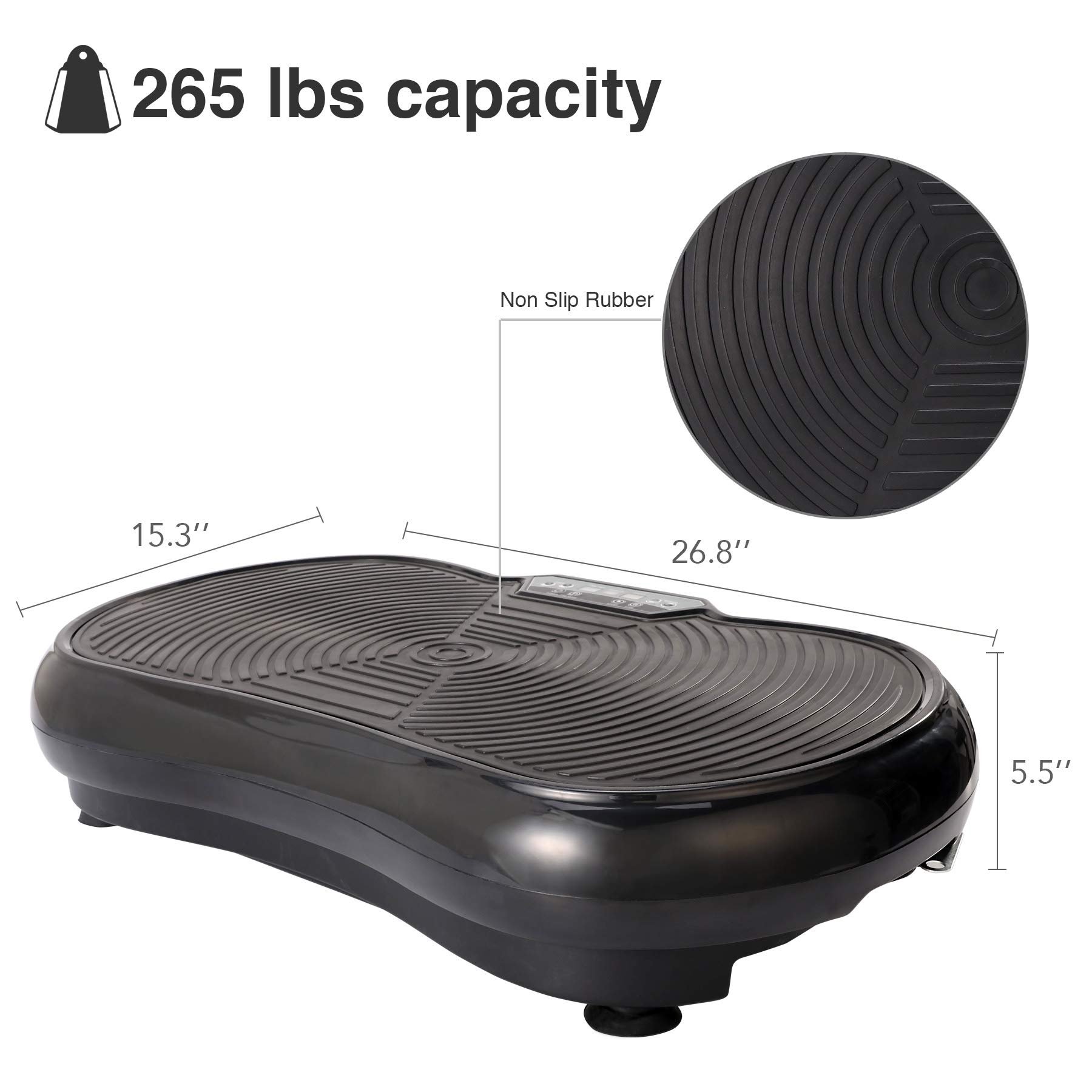 Pinty Fitness Vibration Platform Whole Body Vibration Machine Crazy