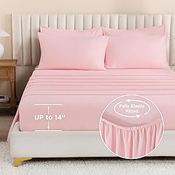 Litanika King Size Comforter Set Pink - 7 Pieces