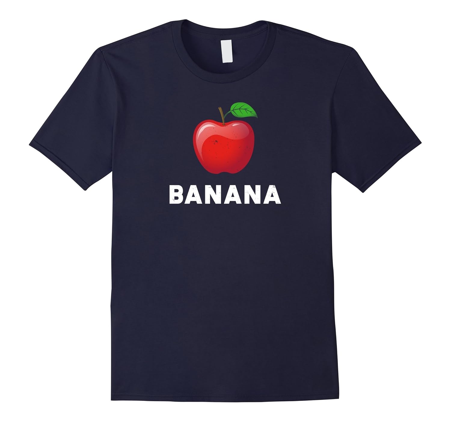 Banana Apple T-shirt Funny News T-Shirt-Rose