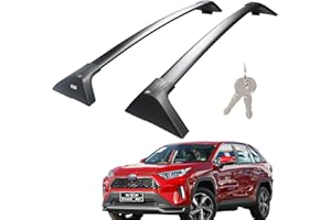 THOCAC 260LBS Roof Rack Cross Bars for 2019-2025 RAV4 with Anti-Theft Lock, Aluminum Anti-Rust Cross Bars (Not for Adventure/