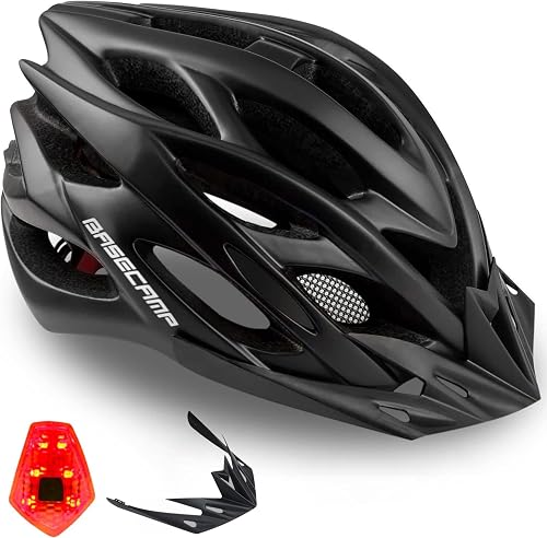 base camp cycling bike helmet with detachable visor Klim X1 Alpha Gloss Metallic High-Rise/Monument Large density EPS foam with single BASE CAMP Adult Bike Helmet