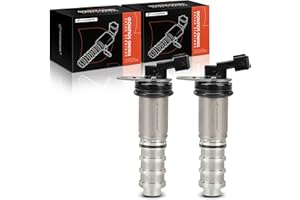 A-Premium 2-PC Intake and Exhaust Engine Variable Valve Timing (VVT) Solenoid Compatible with BMW 335i, 335i GT xDrive, 335i 