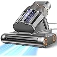 DAVANPAL Mattress Vacuum Cleaner, Handheld Bed Vacuum with UV-C Light, 16Kpa Suction & 30000 RPM Dual Drum Brushes,140°F Hot Air & Ultrasonic,500W Power Mattress Cleaner, Quickly Removes Dust(Corded)
