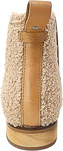 honey leather faux shearling women's ella booties