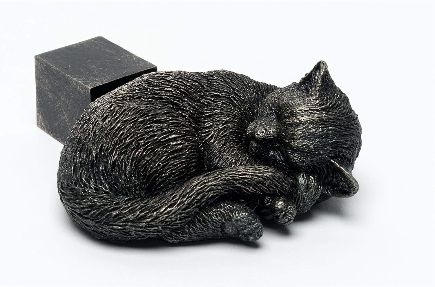 Potty Feet Sleeping Cat Curled Up Figures Plant Pot Feet - Planter Support - Handmade Decorative Ornaments - 3pcs - Image 5