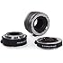 Movo Photo AF Macro Extension Tube Set for Olympus EVOLT Four-Thirds Mount DSLR Camera with 12mm, 20mm & 36mm Tubes (Metal Mount)