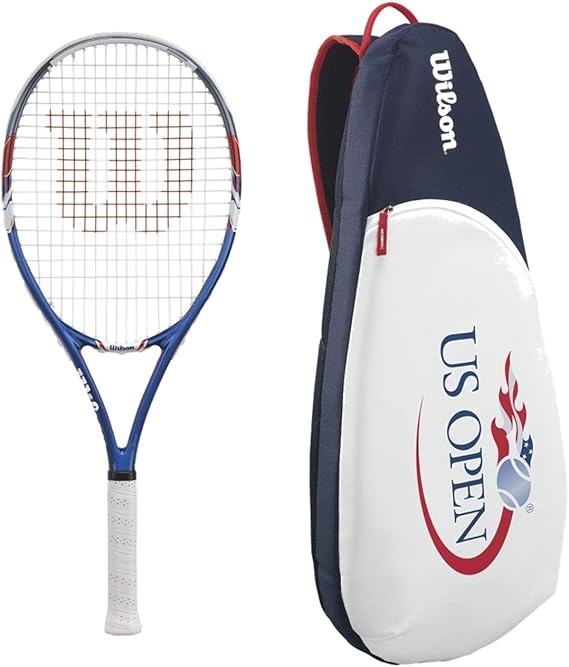 Wilson US Open PreStrung Tennis Racquet/Racket (Grip Size