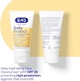 E45 Daily Protect SPF 30 Face Moisturiser 50 ml Hydrating Cream view 2
