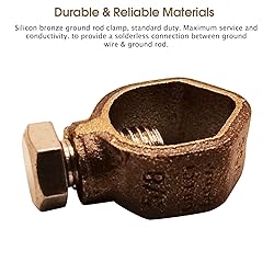 Silicon Bronze Ground Rod Clamp,UL & CSA