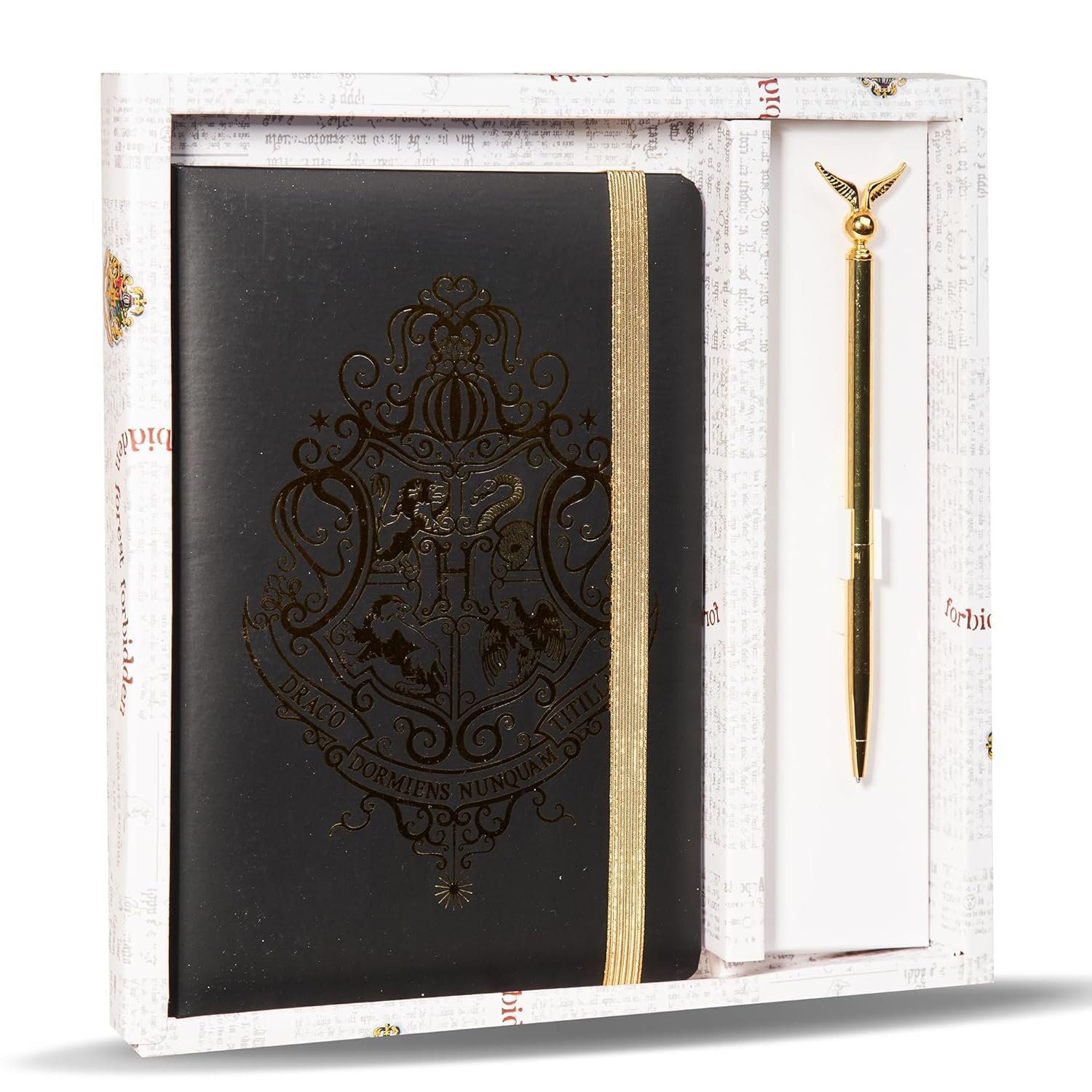 Harry Potter - Notebook and Pen Set - Complete Stationery Writing Set with Journal and Diary, Perfect Gifts for Girls and Boys