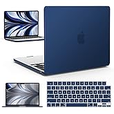 IBENZER MacBook Air 13 inch Case 2026 2025 2024 2023 2022 M4 A3240 M3 A3113 M2 A2681,Hardshell Case w/KeyboardCover ScreenFilm for MacBook air 13.6 inch case,Navy Blue, KK-NVBL+2