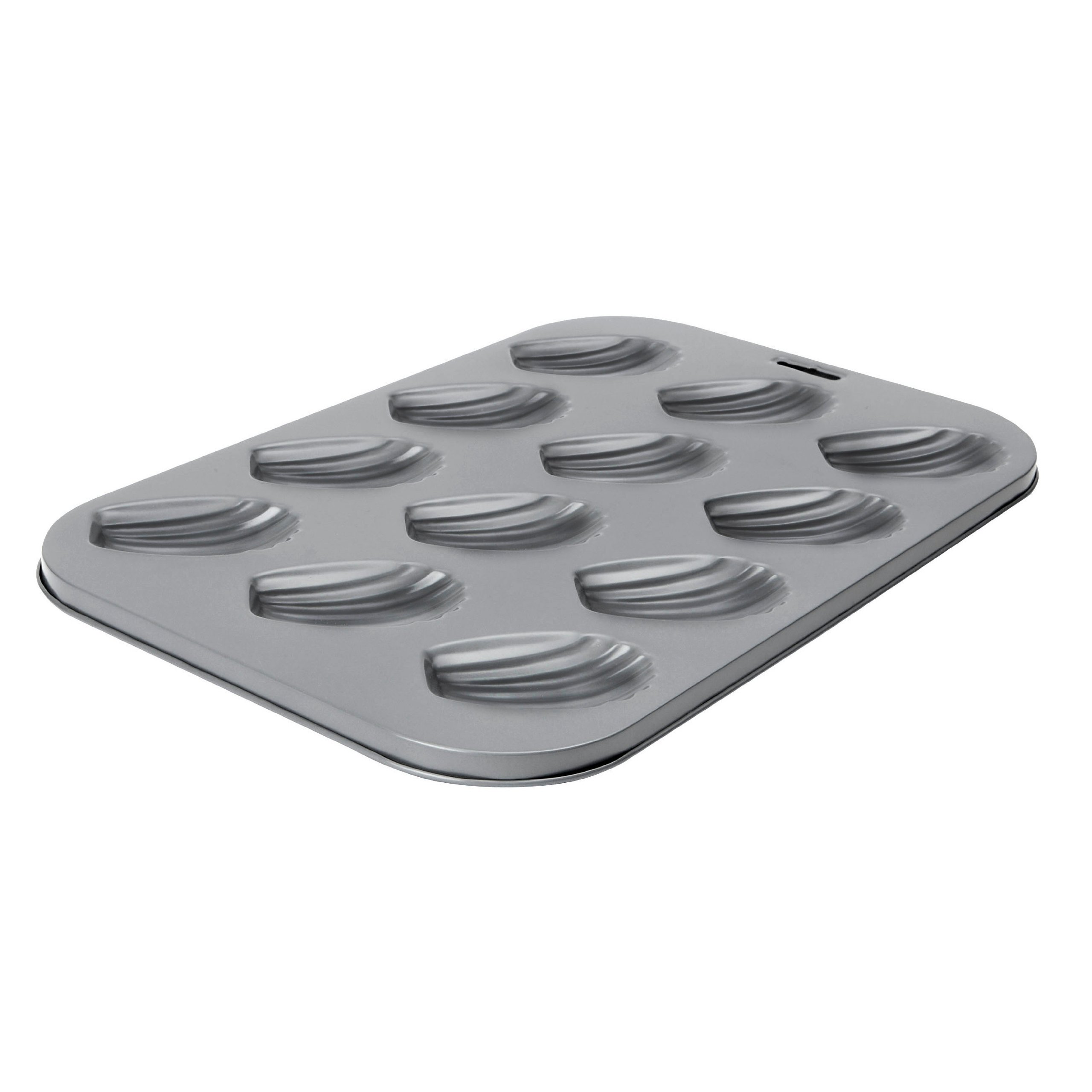 Dexam Non-Stick 12 Cup Madeleine Pan, Grey 17841541