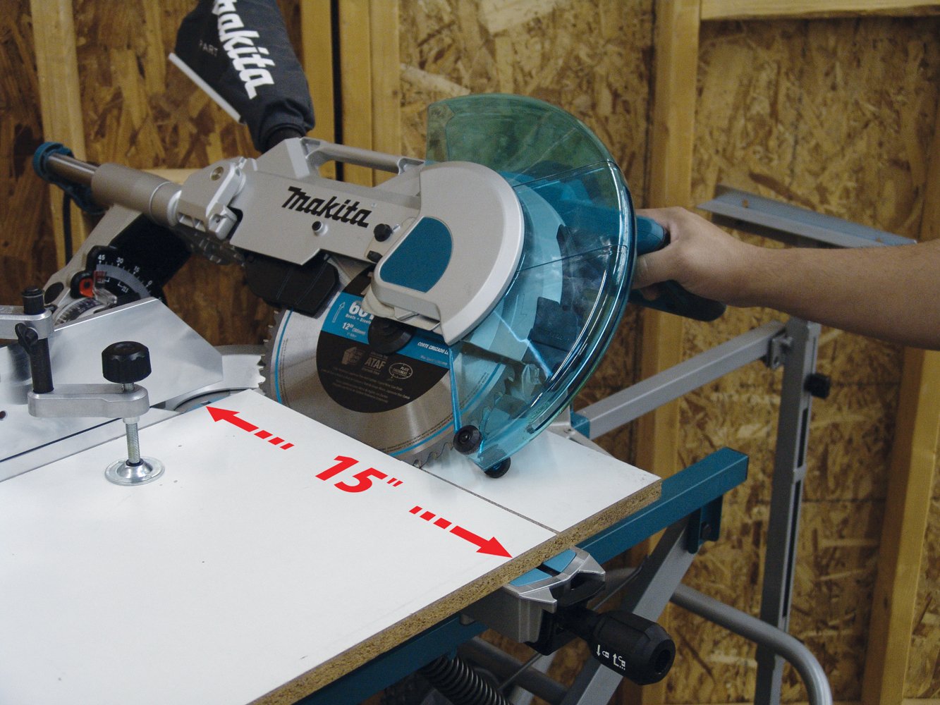 Makita LS1216L 12Inch Dual Slide Compound Miter Saw with Laser Buy