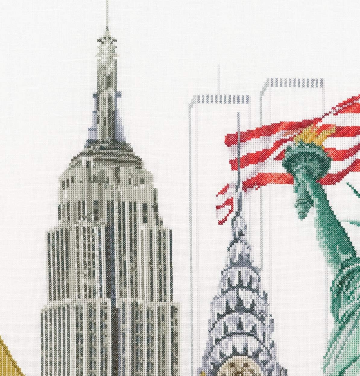 Thea Gouverneur Cross Stitch Kit, New York on Aida (18 Count), 50x79cm - Image 3
