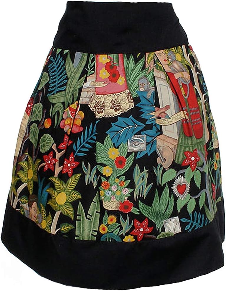 Hemet Women's Frida Flowers & Animals Skirt