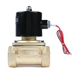 U.S. Solid 1 1/2" Solenoid Valve - 12V DC Brass