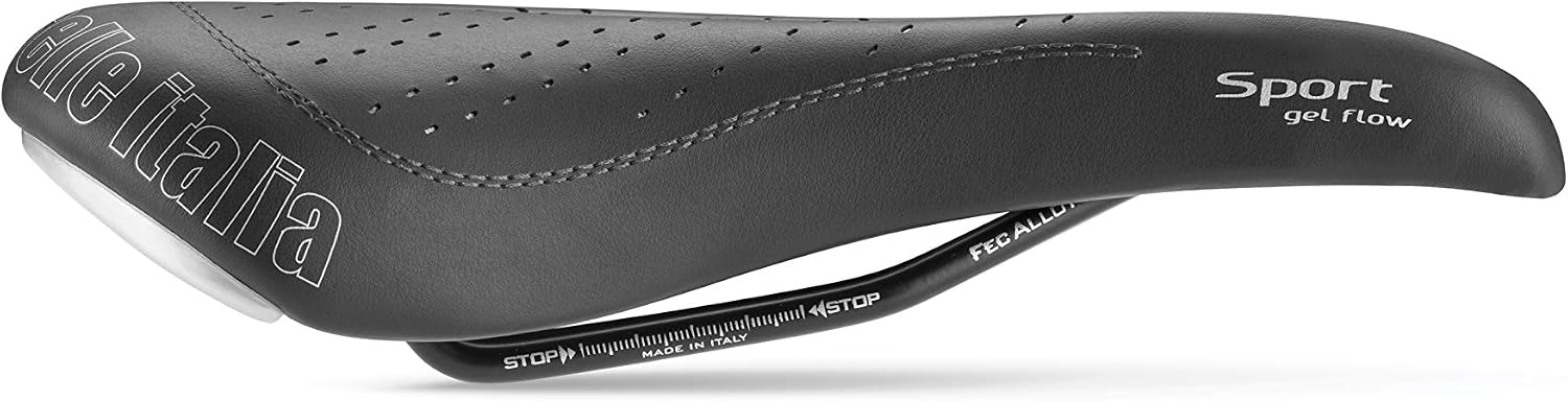 Selle Italia Sport Gel Flow Fec-Alloy Saddles - Black, Size S2 - Image 3