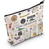 New Orleans Cosmetic Makeup Bag Travel Gift Vacation Gift for Her (New Orleans)