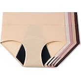 Everdries Washable & Reusable Incontinence Underwear for Women Over 60 - Leakproof, Discreet, Absorbent, Machine-Washable Panties (Comfort Plus, XL, Pack of 5)